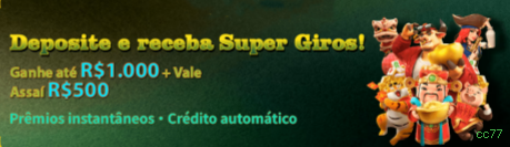 Slots online da cc77 com jackpots progressivos